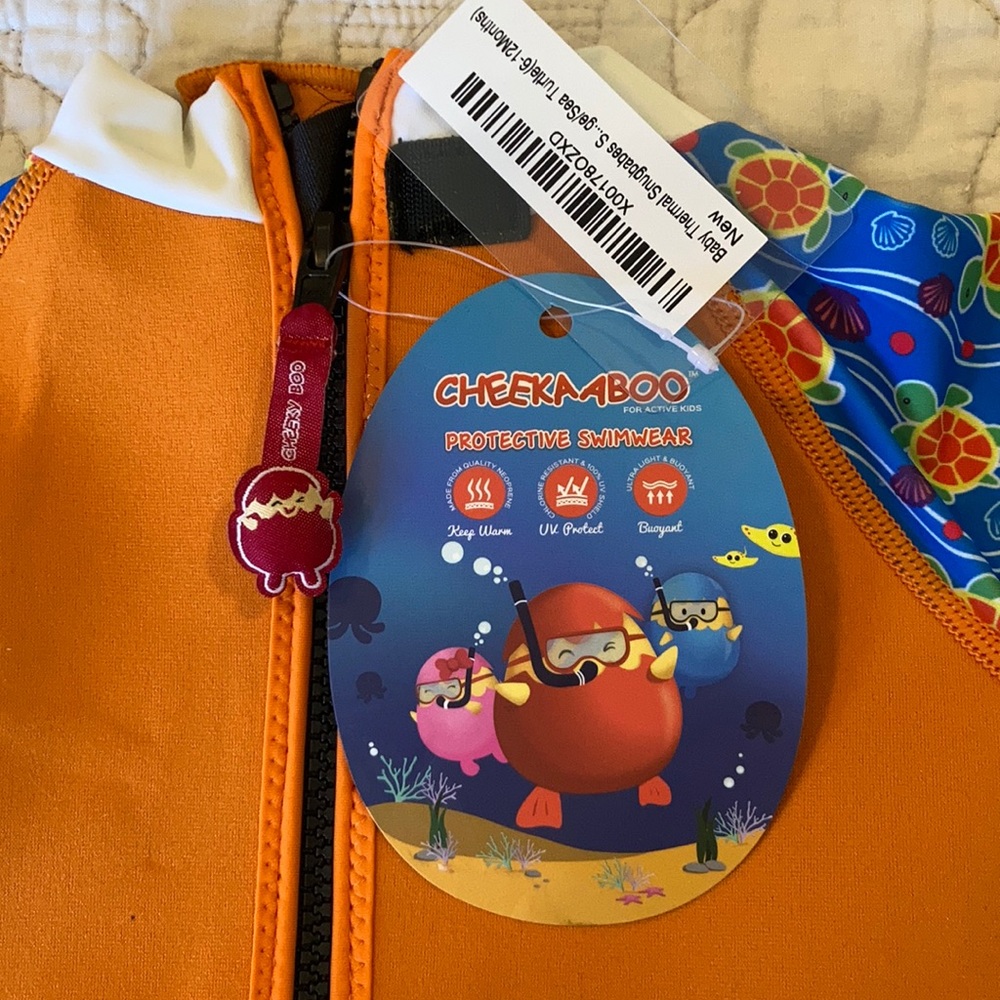 Cheekaaboo UV protective baby 6-12 months swimsuit